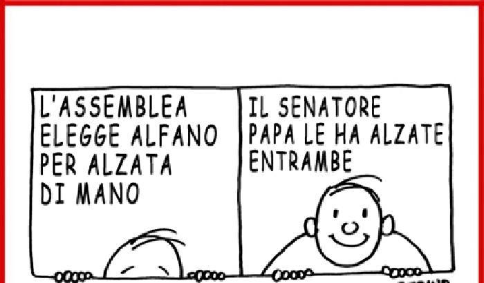 Alfano eletto per acclamazione!