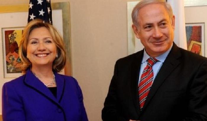 Clinton in Israele per parlare di Iran ed Egitto