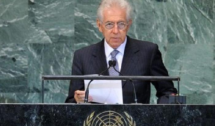 Monti all'Onu: la peggiore crisi nella storia Ue