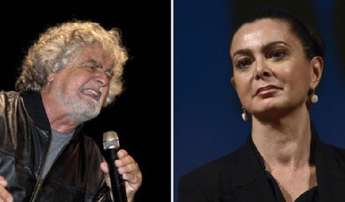 Grillo vs Boldrini: arredamento del potere