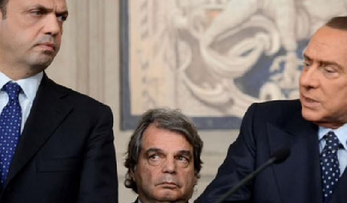 Alfano e Brunetta, i due bruscolinari al servizio del nababbo