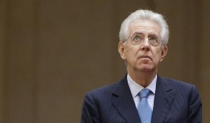 Monti: il governo Letta inginocchiato al Pdl