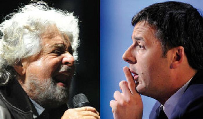 Grillo vs Renzi: sorpresina o scoreggina