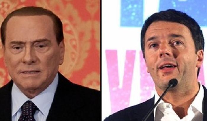 Berlusconi rivede se stesso in Renzi