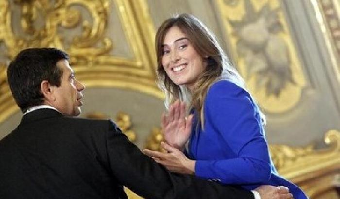 Boschi, ministro e reginetta del web in un giorno solo