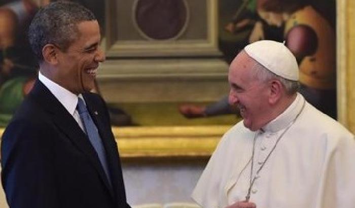 Obama e Bergoglio: due corpi e un'anima