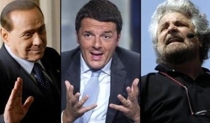 Renzi: Grillo e Berlusconi hanno fallito