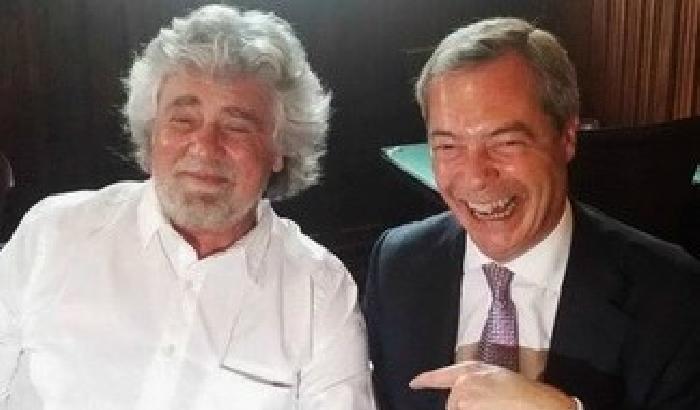 Grillo assicura: Farage non è razzista