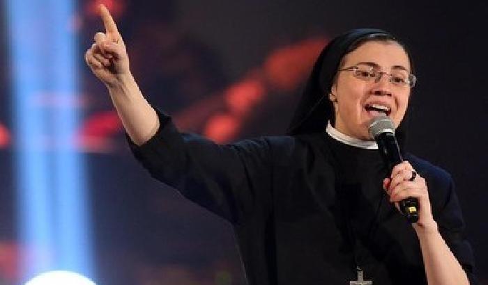 Suor Cristina, il Padre Nostro con lo share più alto della storia della tv