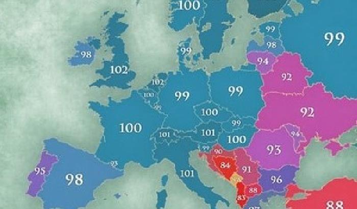 Ecco chi sono i più intelligenti d'Europa