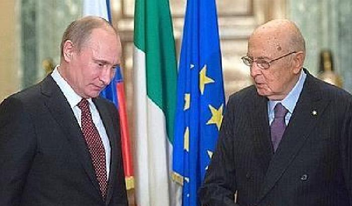 Napolitano sulla Russia: non possiamo isolare Putin