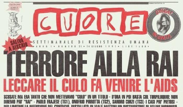 Cuore senza tempo: terrore alla Rai, leccare il culo fa venire l'Aids