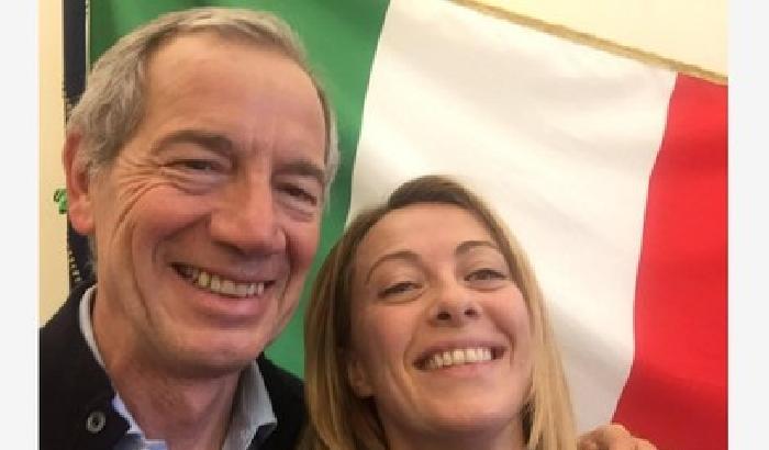 Il presidente di Fratelli d'Italia, Giorgia Meloni