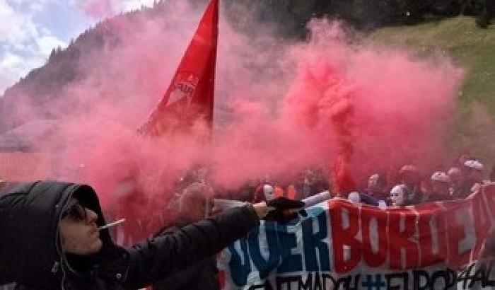 Brennero, manifestazione contro i muri fermato e poi rilasciato uno dei leader