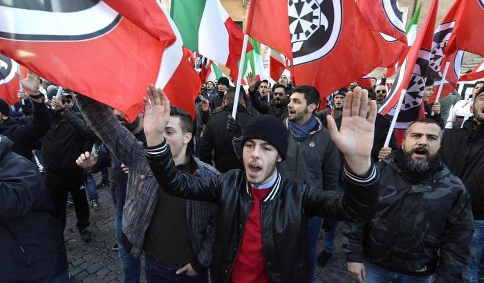 Militanti di Casapound