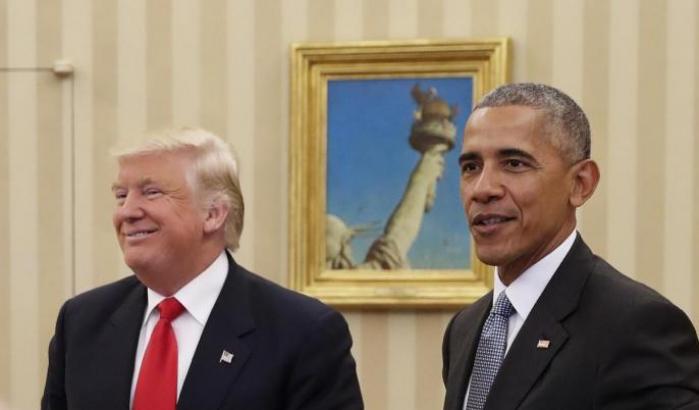 Donald Trump e Barack Obama