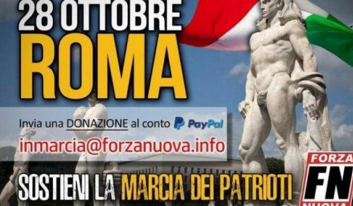 I fascisti di Forza Nuova convocano la loro Marcia su Roma il 28 ottobre