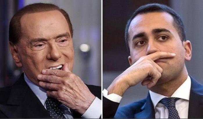 Berlusconi trema per un governo M5s-Pd: ha paura di una legge sul conflitto di interessi