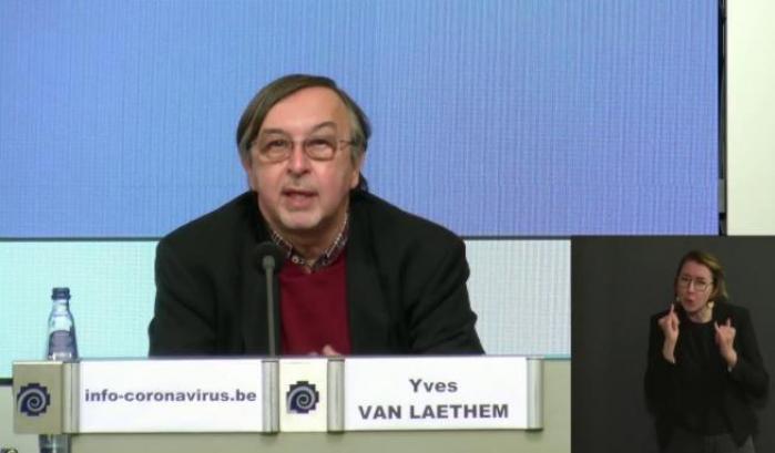 Yves Van Laethem, portavoce per la lotta al coronavirus in Belgio