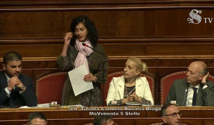 Tiziana Drago (ex M5s) ora di Popolo Protagonista: "Votare la fiducia al Senato? Decido domani"