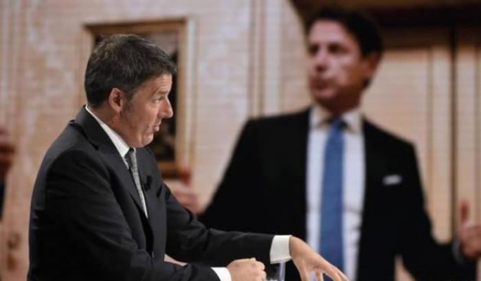 I giochi pericolosi di Renzi per liberarsi dall'ingombrante figura di Conte