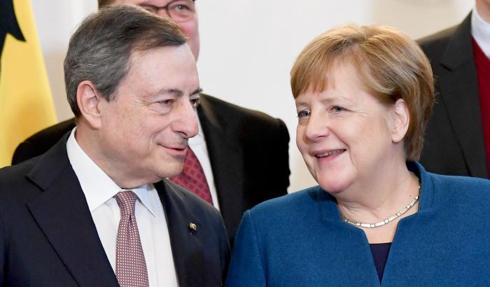 Oggi a Berlino l'incontro tra Draghi e Merkel: sul tavolo i numerosi sbarchi nel nostro paese