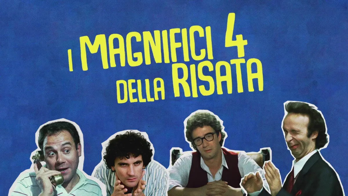 "I Magnifici 4 della risata", alle 21.25 su Rai 3: il documentario su Benigni, Nuti, Troisi e Verdone