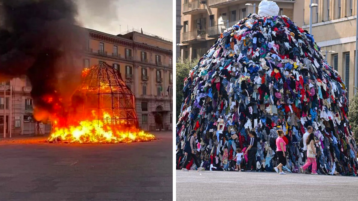 Venere degli Stracci in fiamme, Manfredi: "La rifaremo subito, non ci fermeremo"