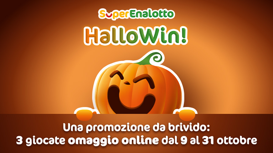 Una promozione speciale in arrivo da SuperEnalotto per festeggiare Halloween