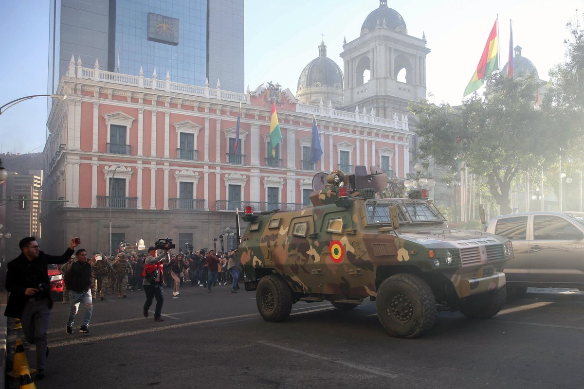 Bolivia, è fallito il tentativo militare golpista contro il governo di sinistra