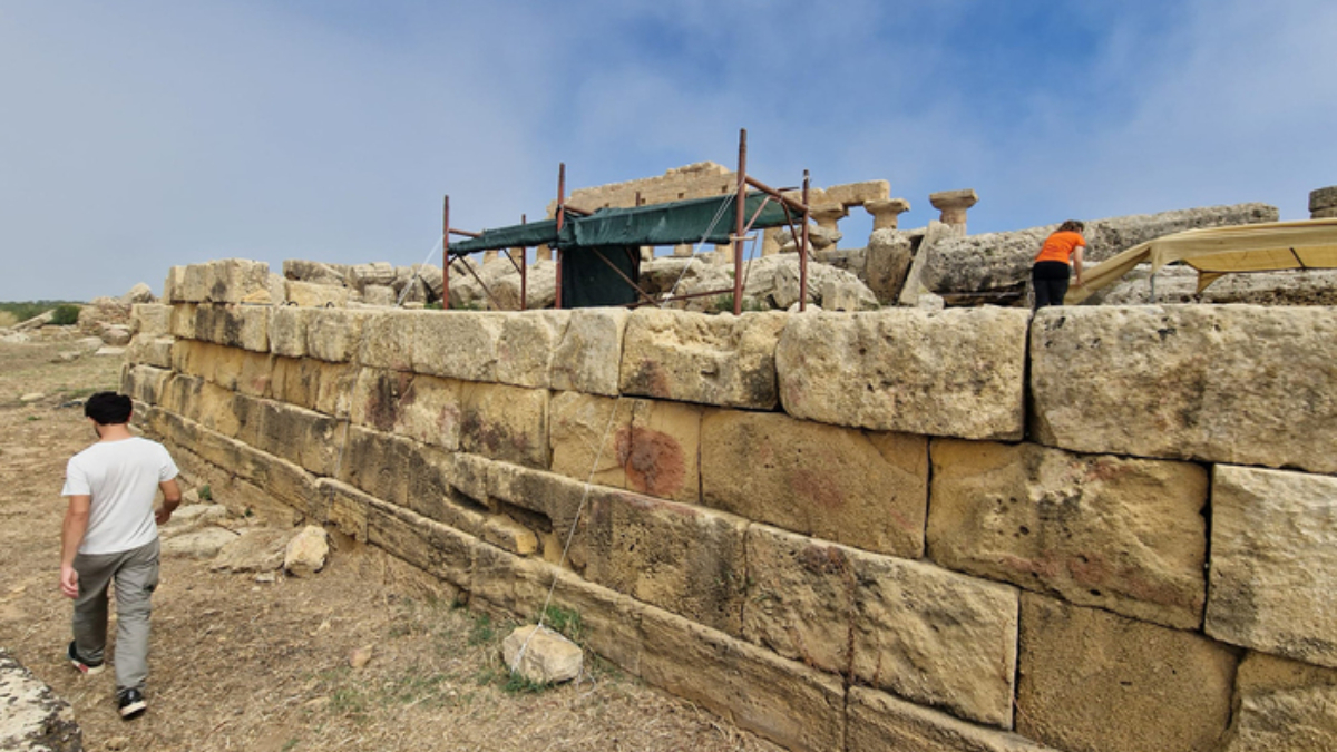 Un interessante ritrovamento agli scavi archeologici di Selinunte