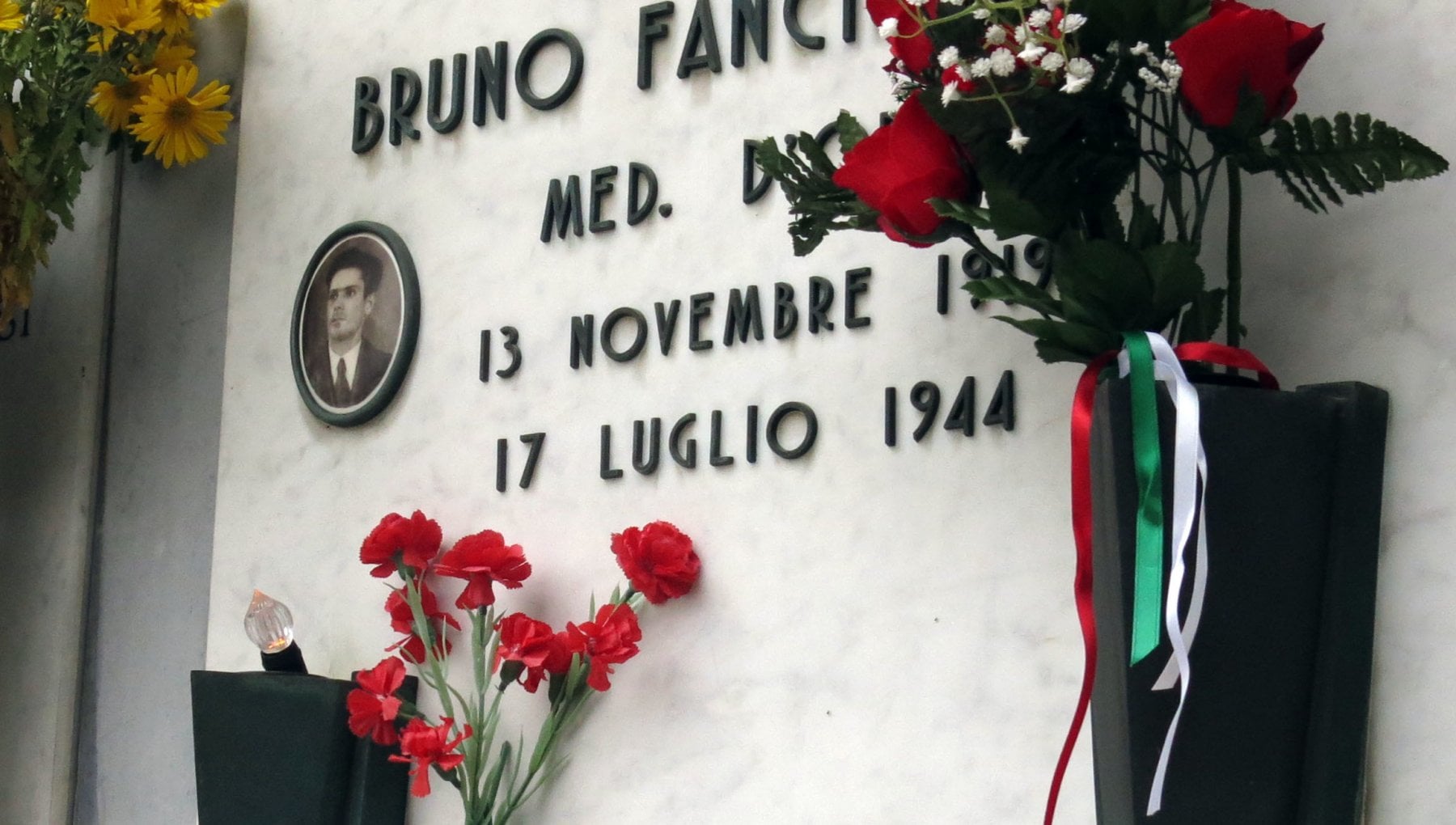 In memoria di Bruno Fanciullacci, partigiano medaglia d'oro al valor militare