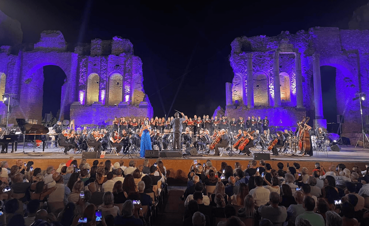 Al Teatro Antico di Taormina la Turandot e il tributo a Ennio Morricone