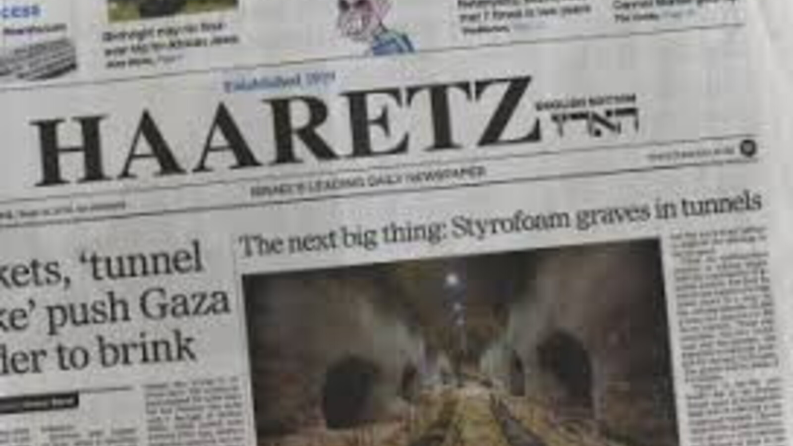 Israele, Haaretz:  un giornale in "guerra" per difendere la libertà d'informazione