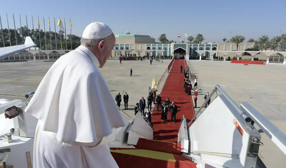 Papa Francesco rivela di essere scampato a un doppio attentato suicida durante la sua visita in Iraq